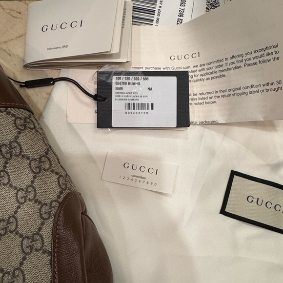 Gucci GG Supreme Canvas Jackie 1961 Shoulder Bag Mini